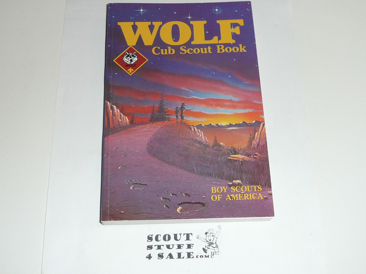 1989 Wolf Cub Scout Handbook, 1989 Printing, Near MINT