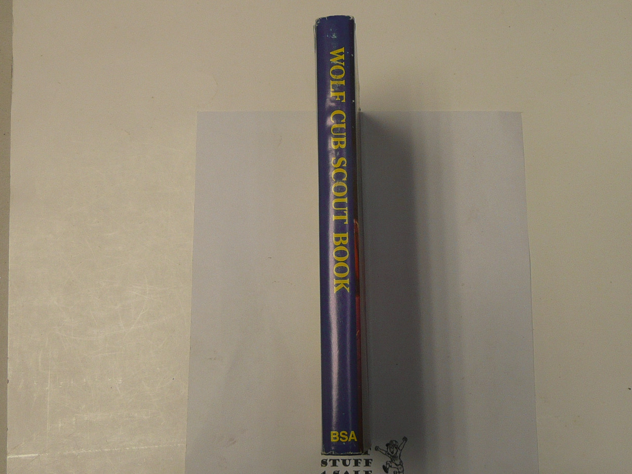 1986 Wolf Cub Scout Handbook, 1986 Printing, Special Hardbound with Dust Jacket, 500 made and presented to Scout Executives by Ben Love