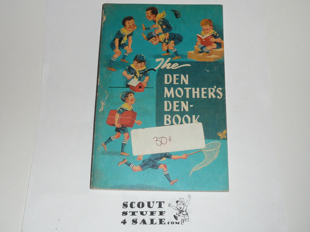 1962 Den Mother's Denbook, Cub Scout, 3-62 Printing