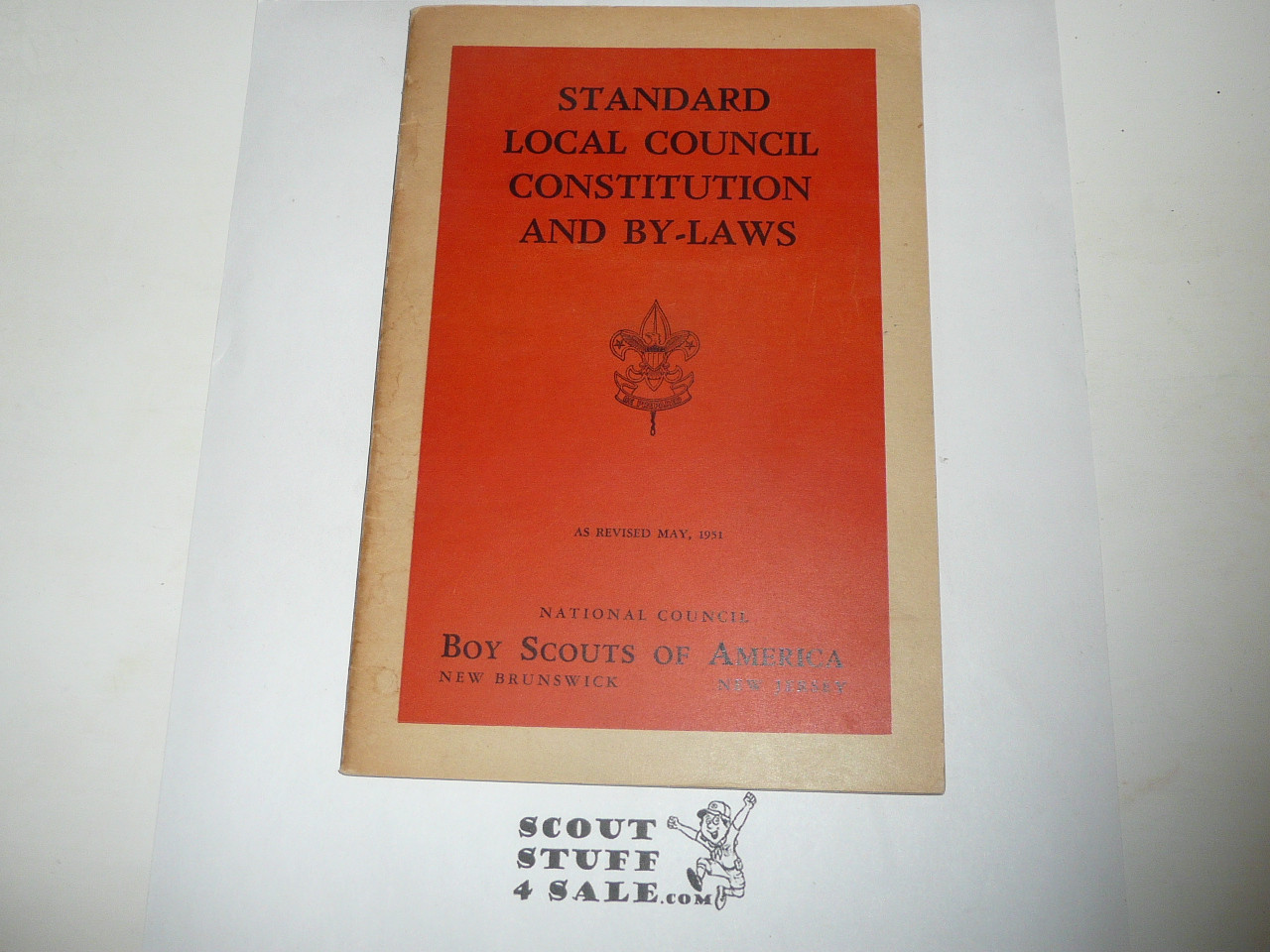 1951 Standard Local Council Constitution and Bylaws, 7-54 Printing
