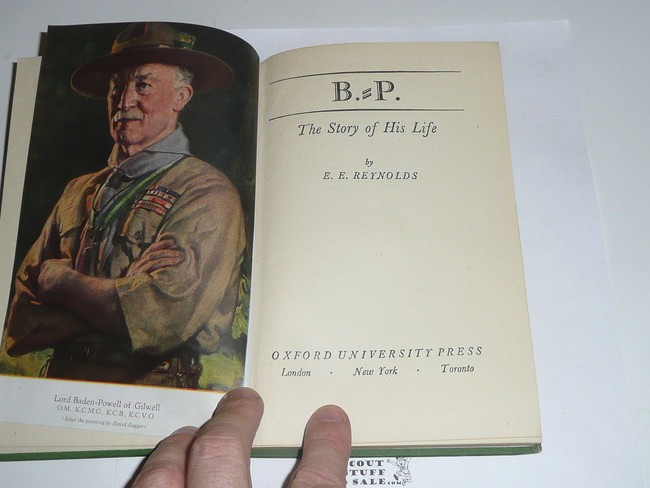 1944 B-P The Story of His Life, By E.E. Reynolds