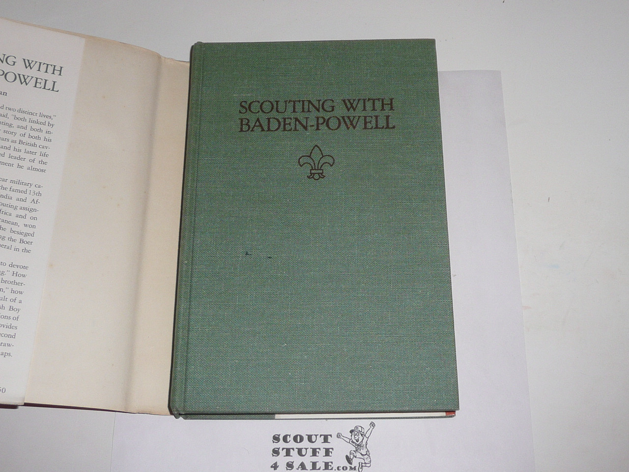 1967 Scouting with Baden Powell, By Russell Freedman, First Printing, Hardbound with Dust Jacket