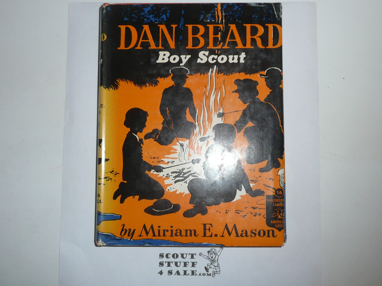 1953 Dan Beard Boy Scout, By Miriam Mason, First Printing, with dust jacket