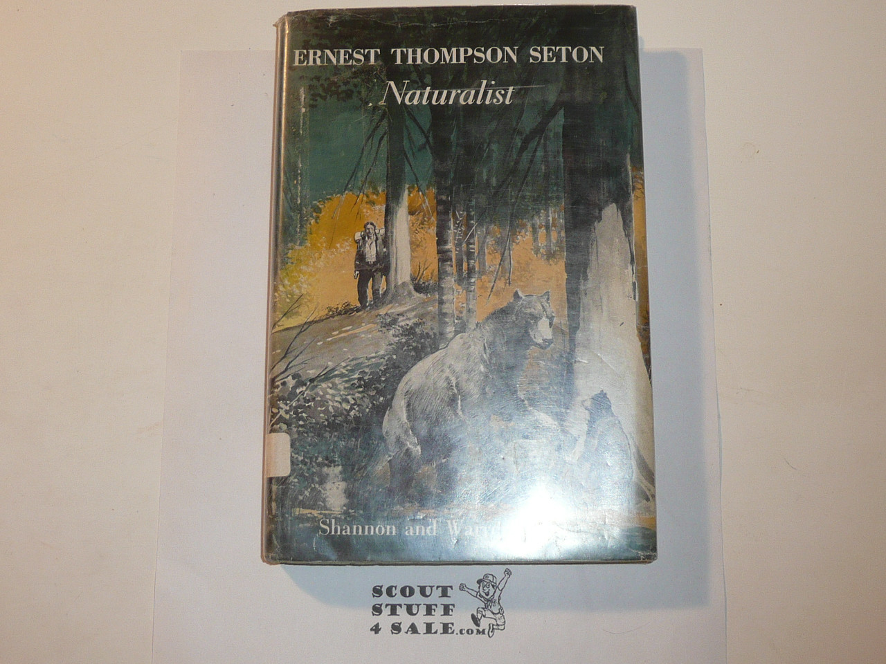 1959 Ernest Thompson Seton Naturalist, By Shannon and Warren Garst, 1962 printing, with Dust Jacket