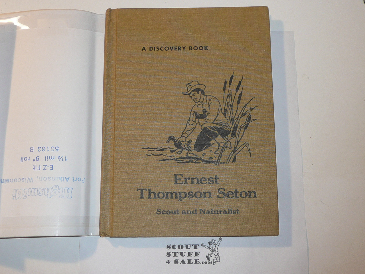 1971 Ernest Thompson Seton, By Wyatt Blassingame, First printing, with Dust Jacket