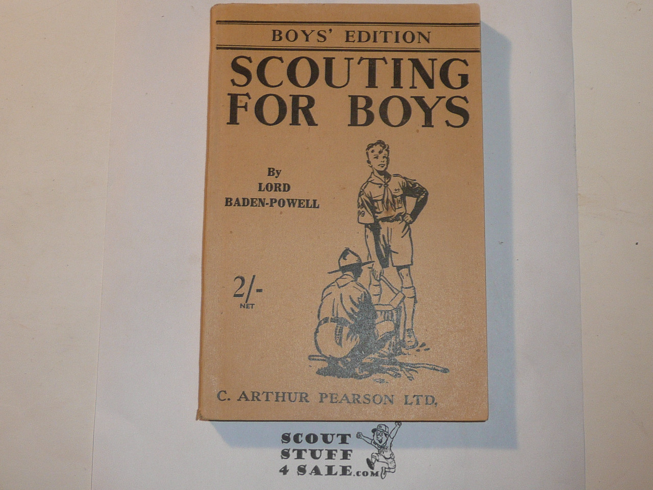 1947 Scouting for Boys, By Lord Baden-Powell, "Boys' Edition"