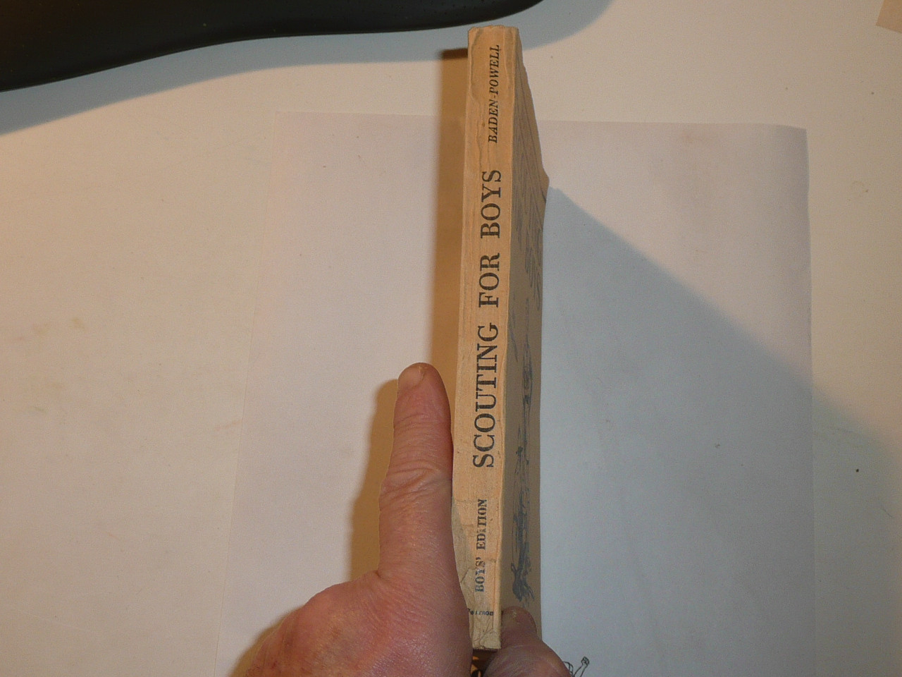 1947 Scouting for Boys, By Lord Baden-Powell, "Boys' Edition"