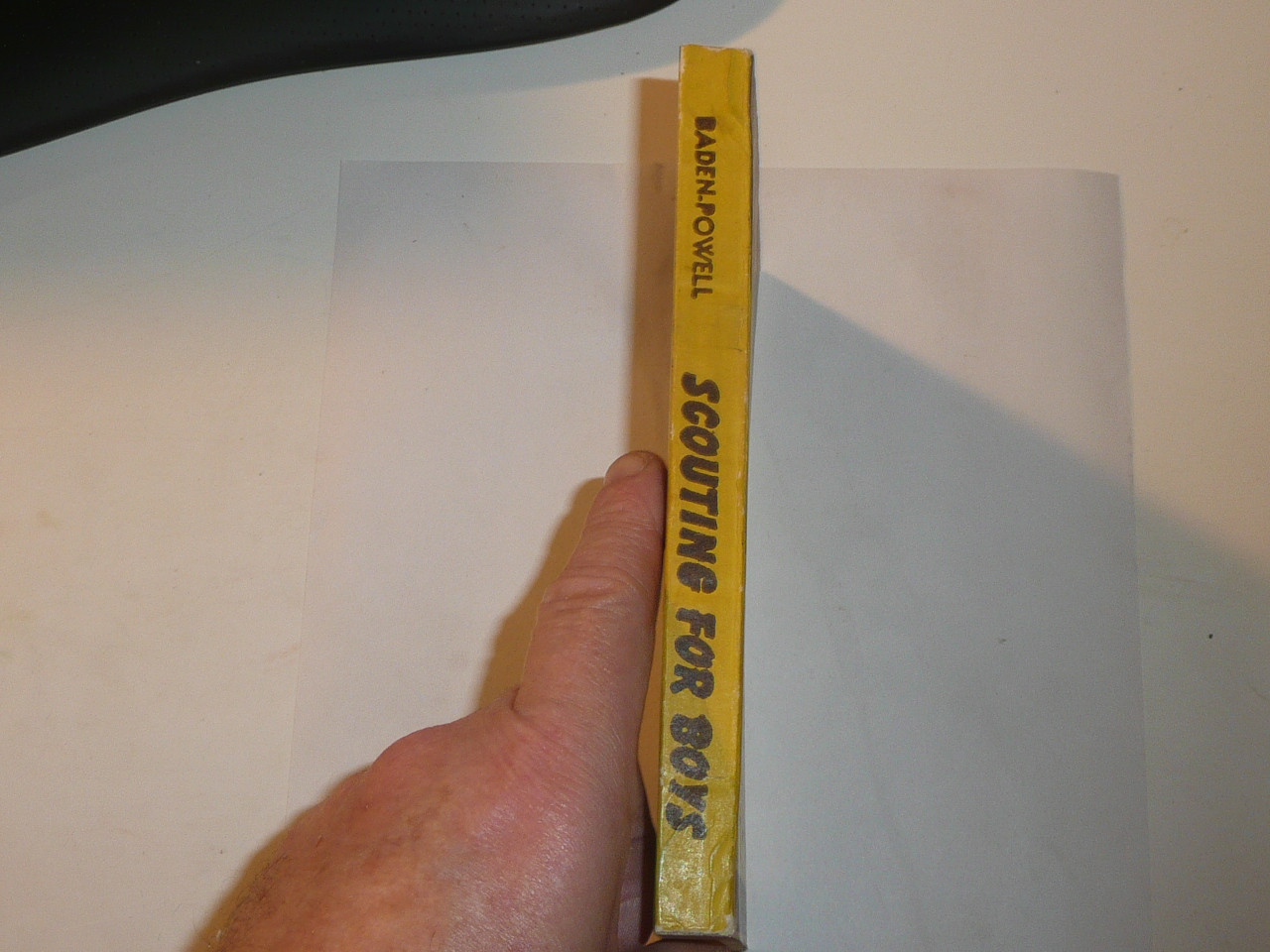 1980 Scouting for Boys, By Lord Baden-Powell, World Brotherhood Edition, Printed by the Bharat Scouts and Guides