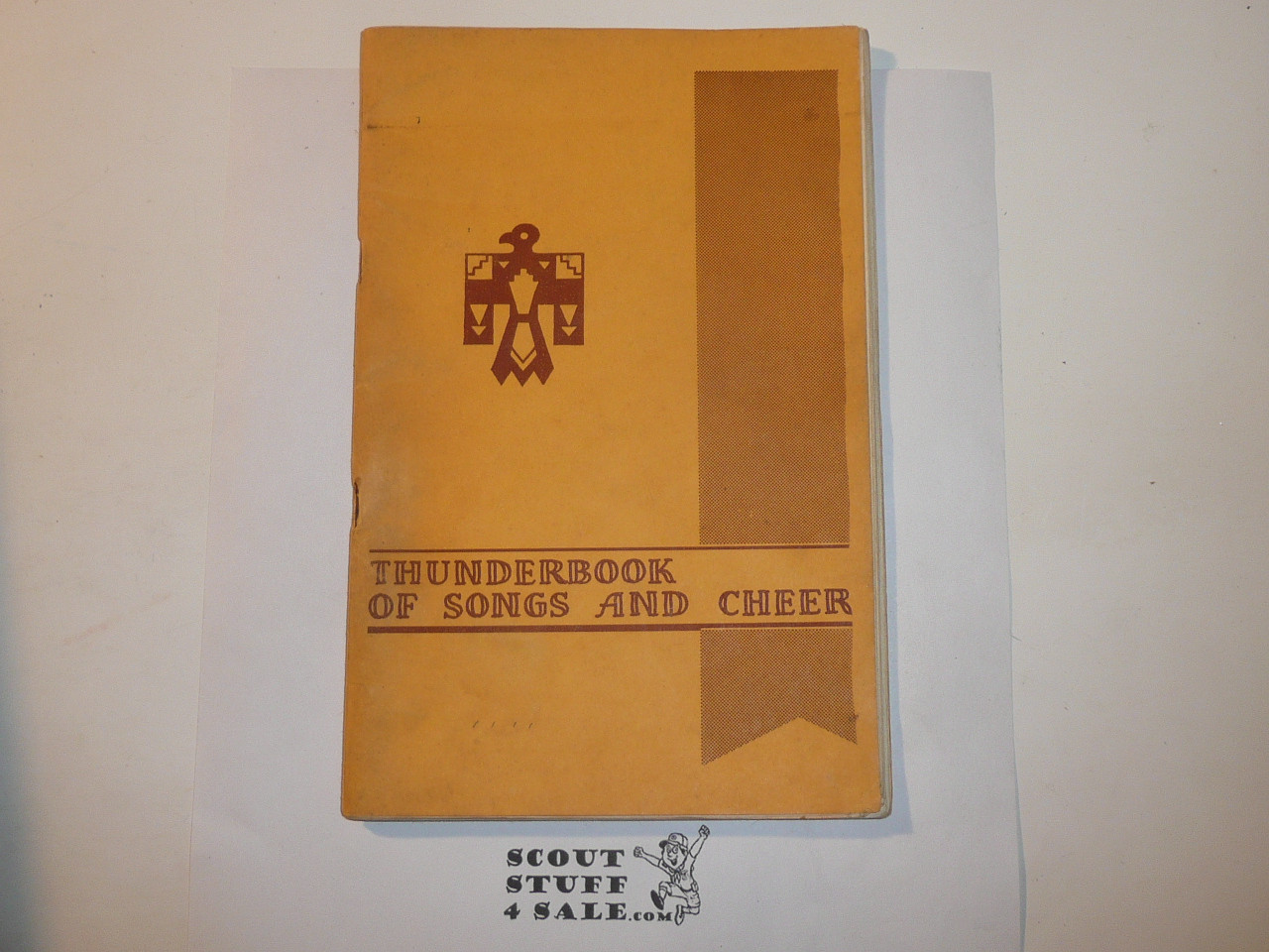 1963 Baltimore Area Council Boy Scout Songbook, First Printing, Thunderbrook of Songs and Cheer