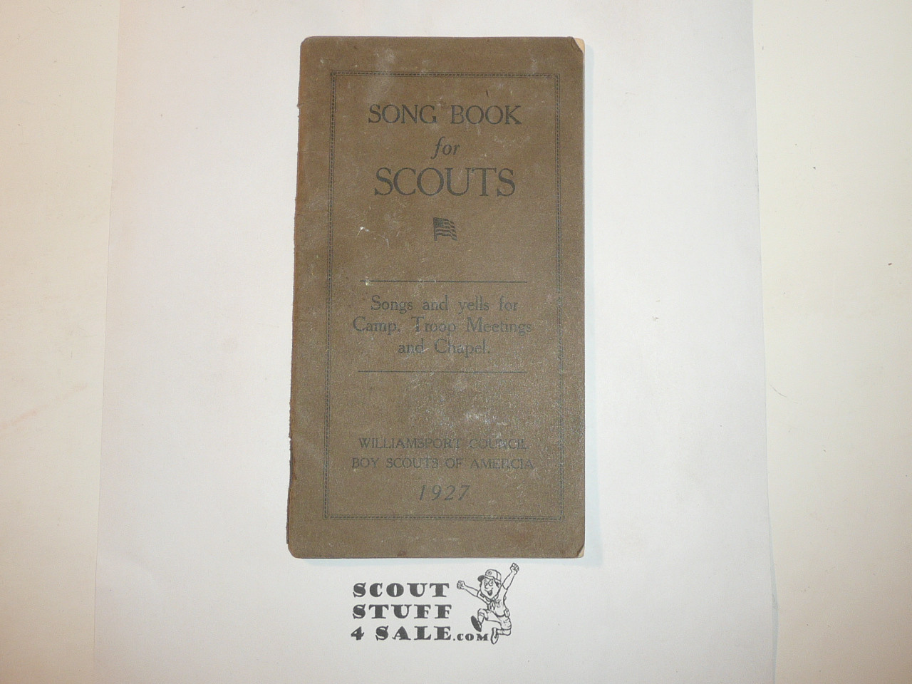 1927 Williamsport Council Boy Scout Songbook