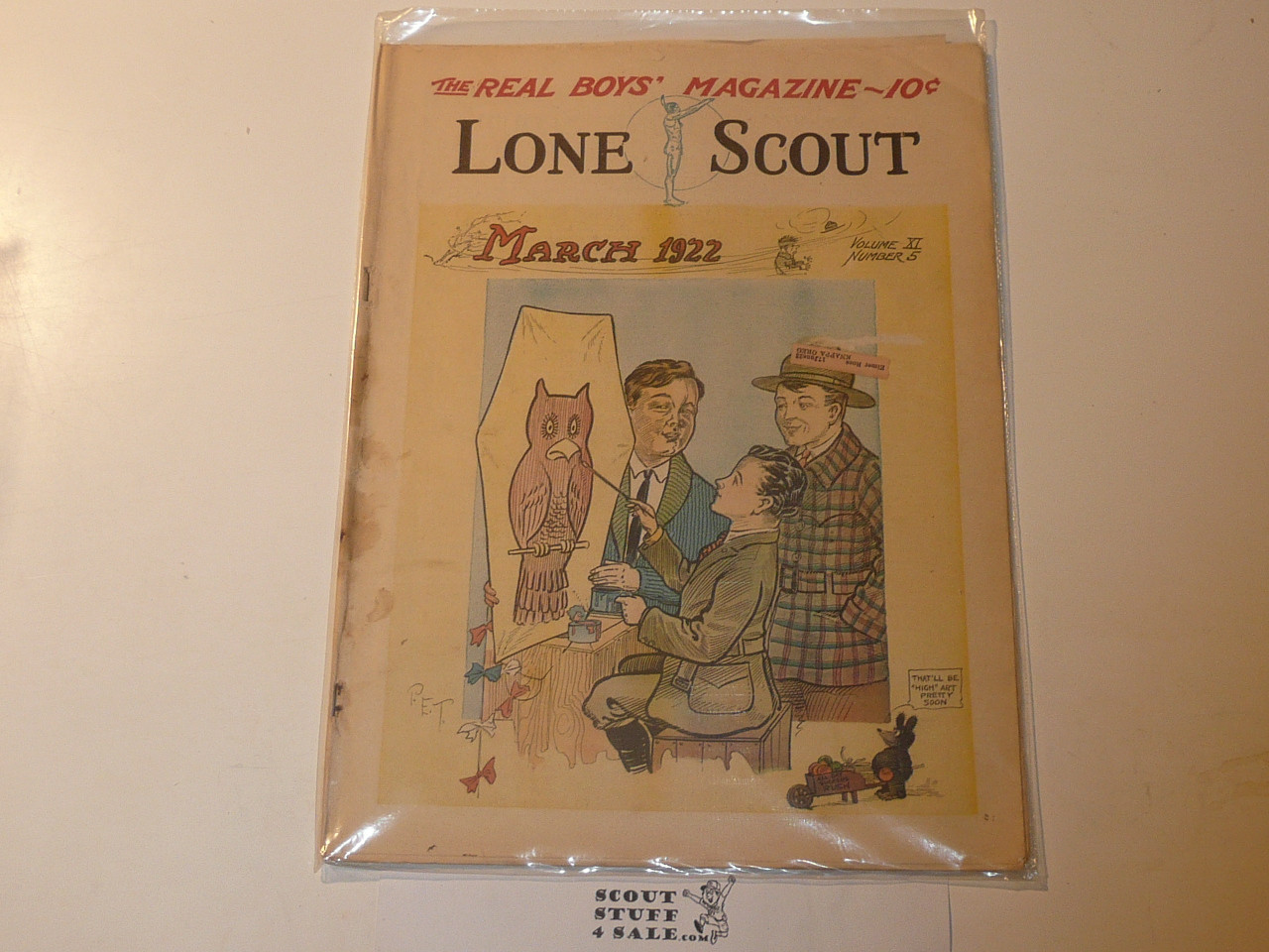 1922 Lone Scout Magazine, March, Vol 11 #5