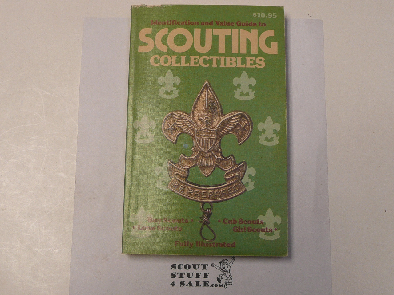 Identification & Value Guide to Scouting Collectibles, by R. J. Sayers, 1984 printing, Signed by the Author