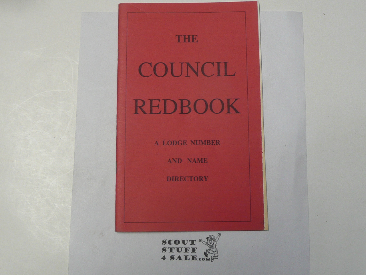 The Council Redbook, A Lodge Number and Age Directory, 1994