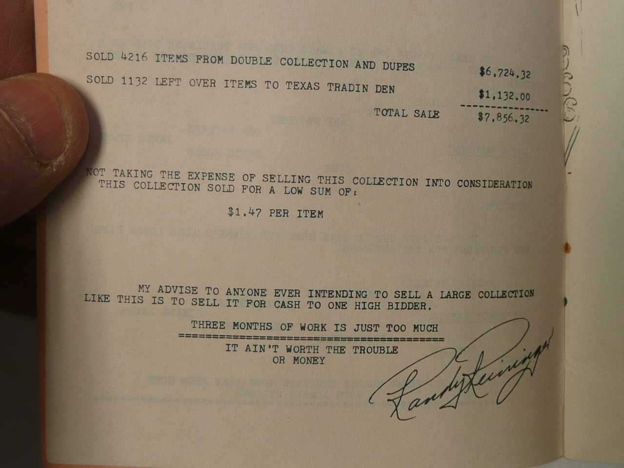 1972 Traderoo Sale book