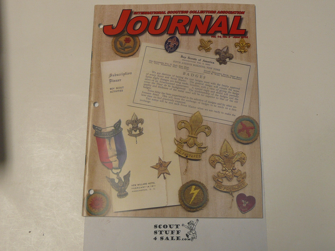 The International Scouting Collectors Association (ISCA) Journal, 2014 June, Vol 14 #2
