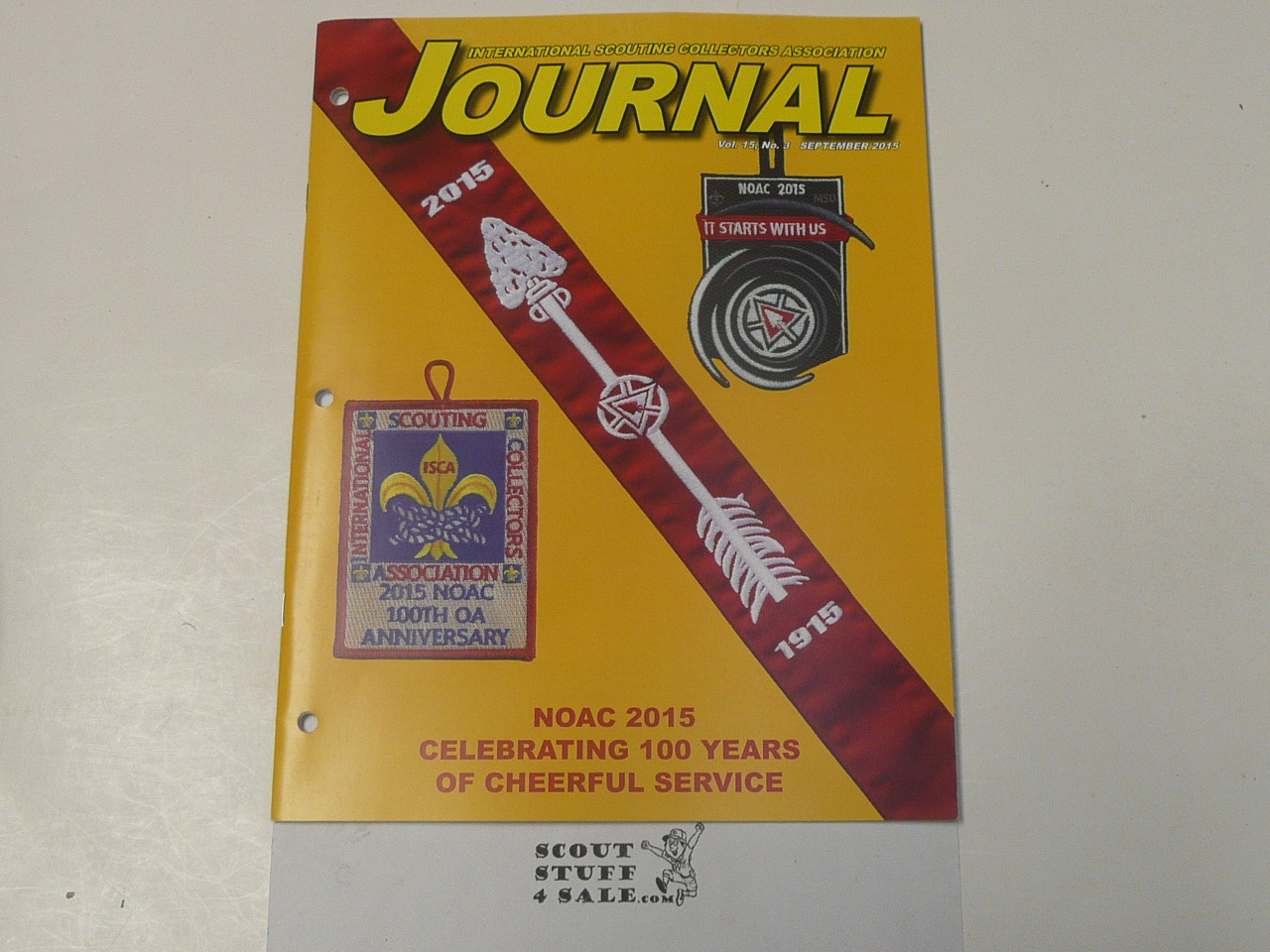 The International Scouting Collectors Association (ISCA) Journal, 2015 September, Vol 15 #3