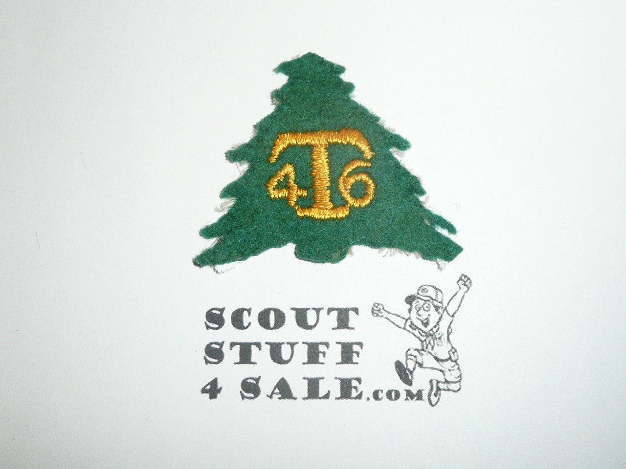 1946 Camp Tamarack Felt Patch, New Jersey - Boy Scout