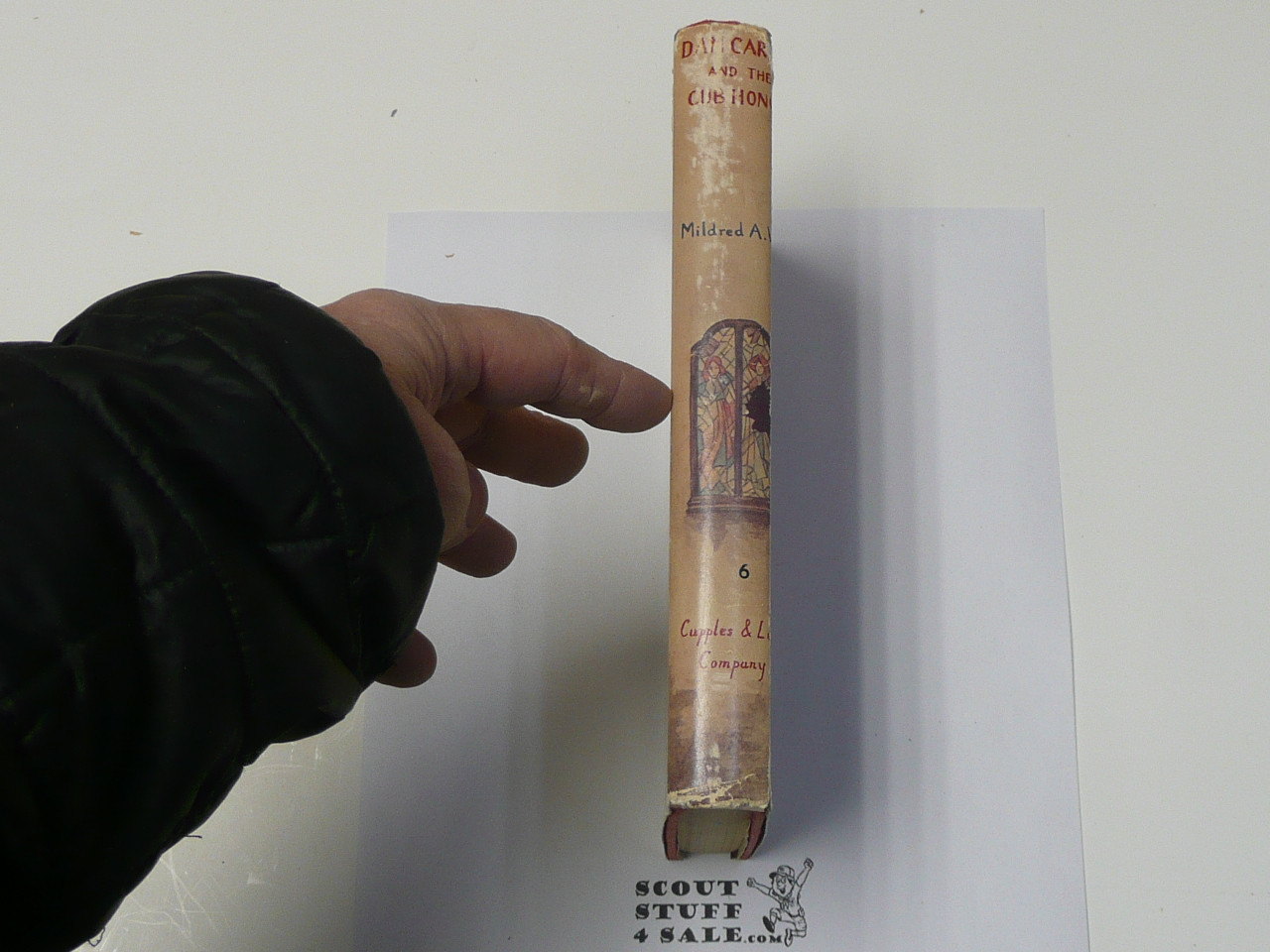 Dan Carter and the Cub Honor, By Mildred A. Wirt, 1953, Hardbound with Dust Jacket