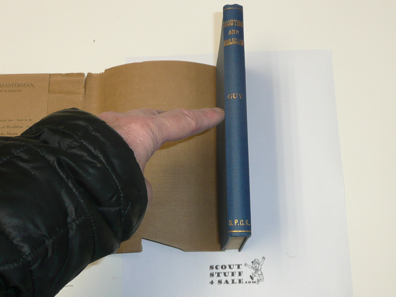 Scouting and Religion, By Rev. C. A. Guy, 1924, Hardbound with Dust Jacket