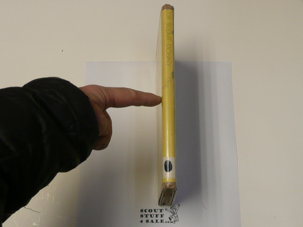 Cub Scout Donny, By Anne Guy, 1958, Hardbound with dust jacket, Former Library book, Boy Scout Story Book