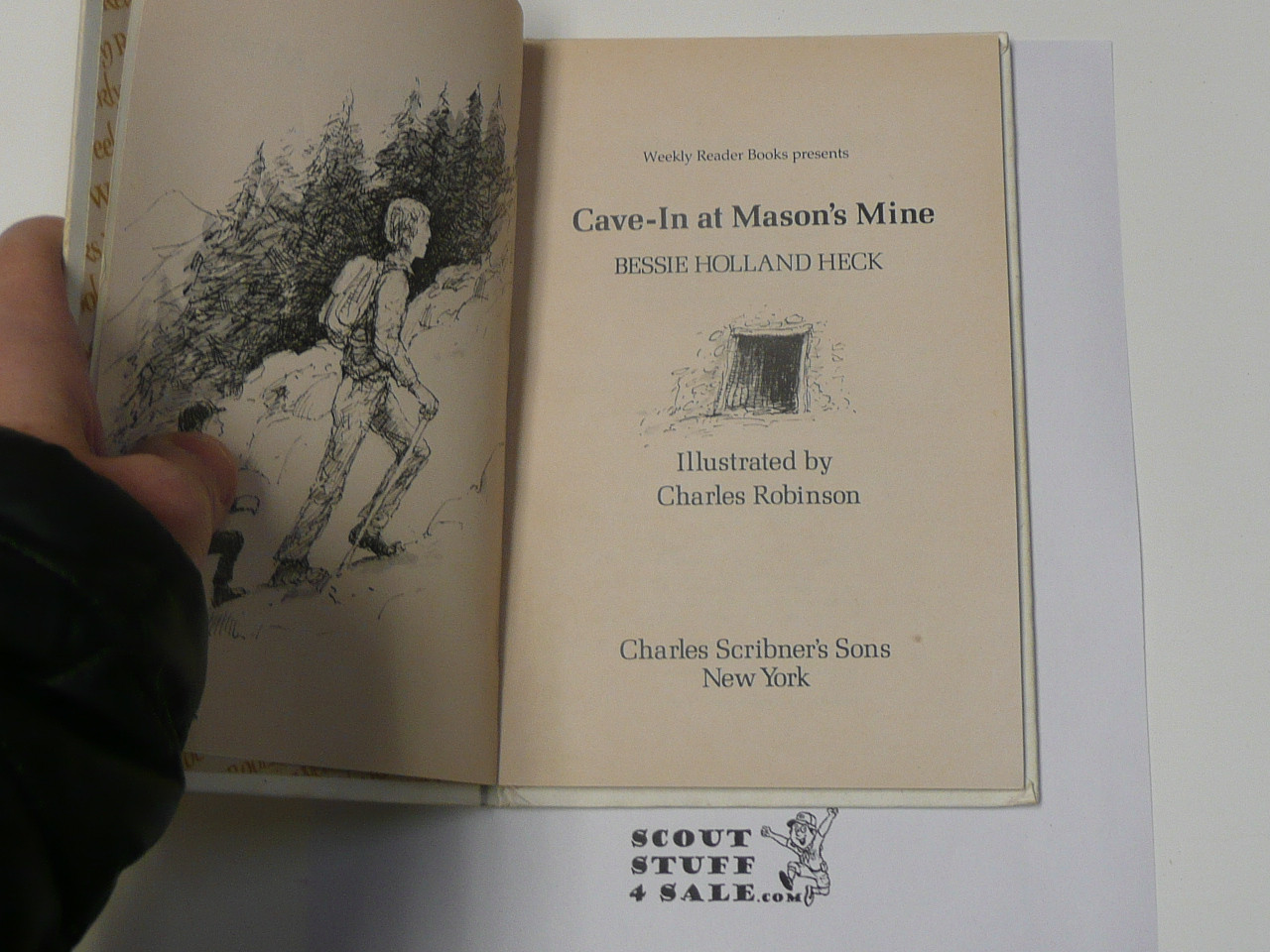 Cave-In at Manson's Mine, By Bessie Holland Heck, 1980