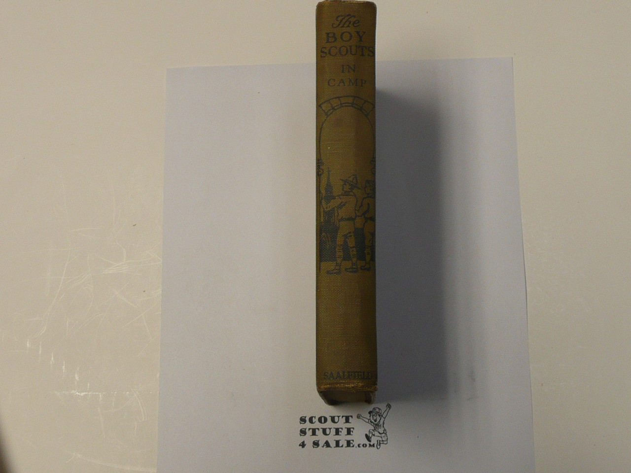 The Boy Scouts in Camp, By George Durston, 1921, Boy Scout Story Book