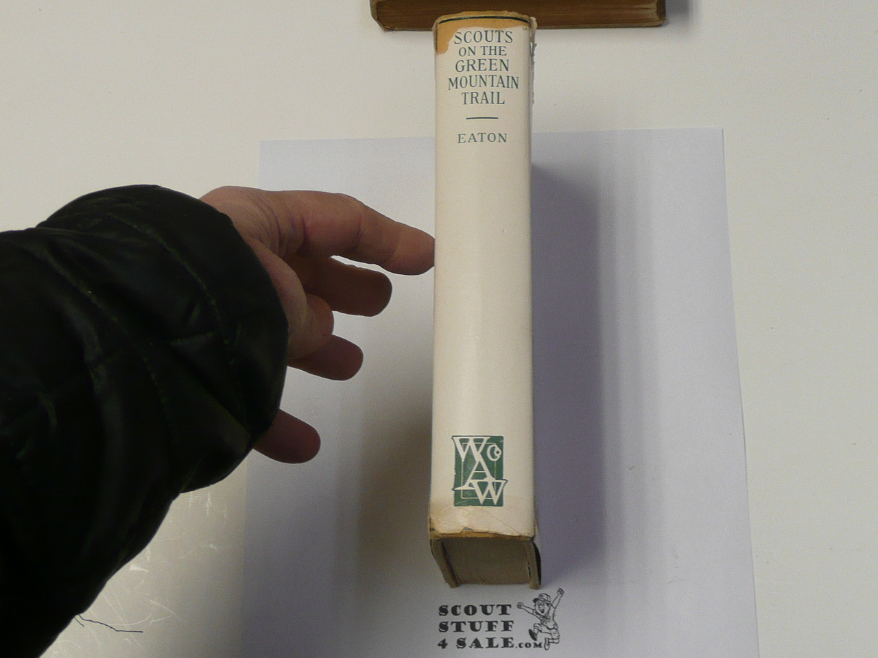 Boy Scouts on the Green Mountain Trail, By Walter Prichard Eaton, 1929 First Edition, Hardbound with Dust Jacket, Boy Scout Story Book