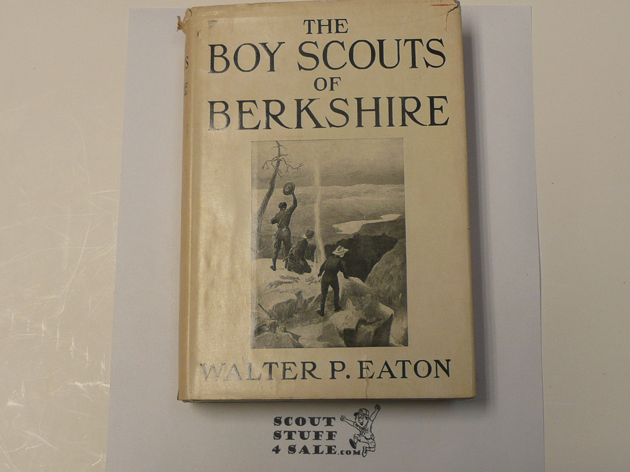 The Boy Scouts of Berkshire, By Walter Prichard Eaton, 1912 First Edition, Hardbound with Dust Jacket, Boy Scout Story Book