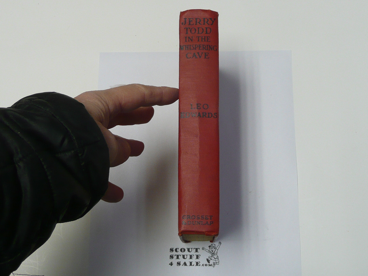 Jerry Todd in the Whispering Cave, By Leo Edwards,  1927 First Edition, Hardbound, Story Book