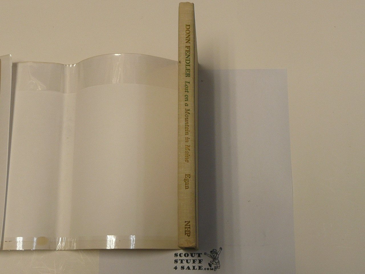 Donn Fendler Lost on a Mountain in Maine, 1978, Second Edition, Hardbound with dust Jacket