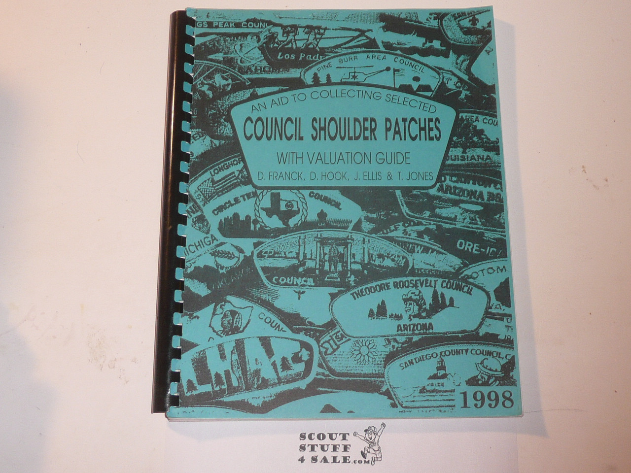 An Aid to Collecting Selected Council Shoulder Patches with Valuations, by Franck Hook Ellis Jones, 1998