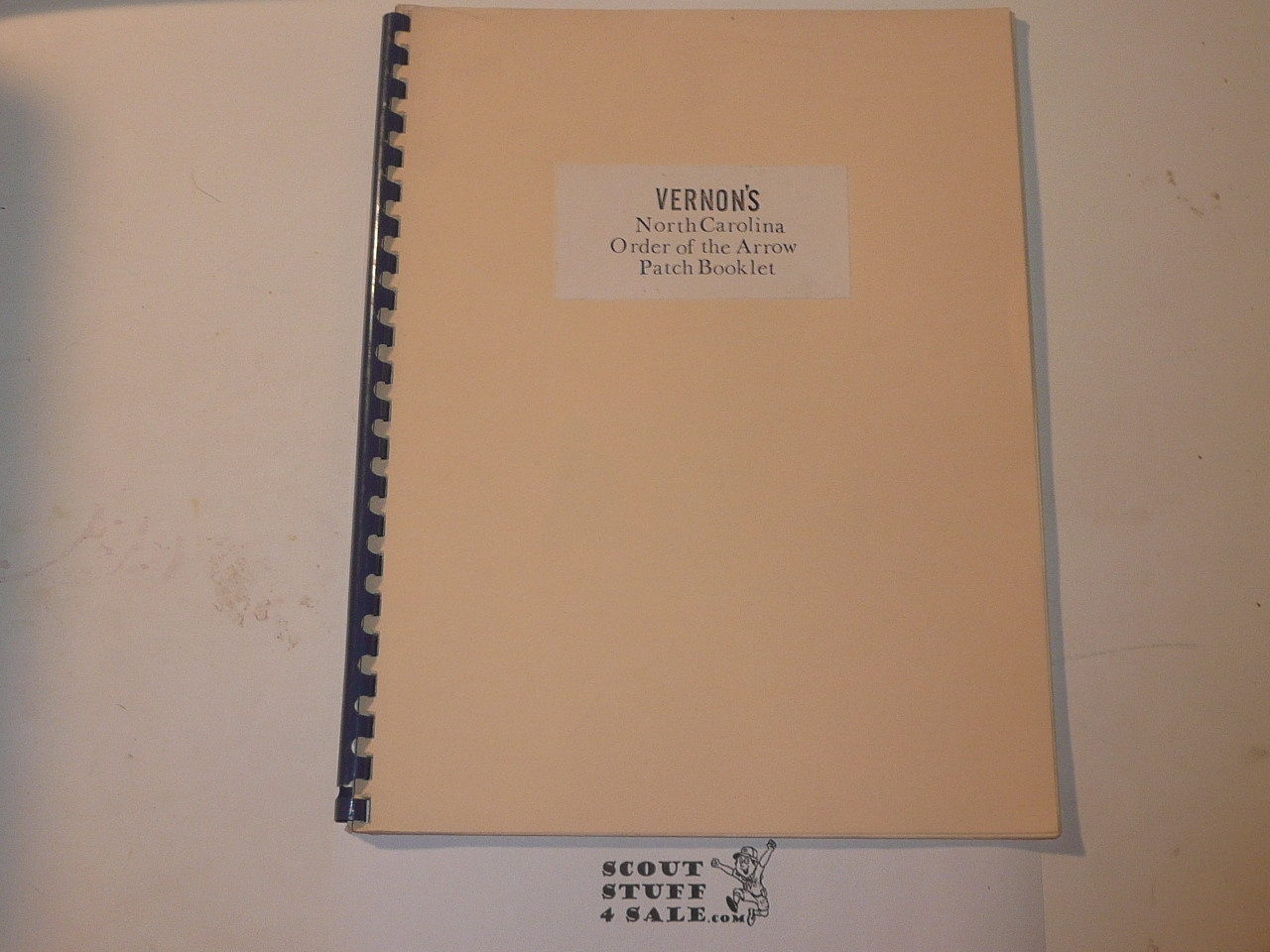 Vernon's North Carolina Order of the Arrow Patch Booklet, By T. E. Vernon