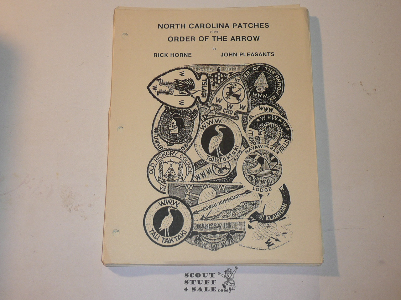 North Carolina Patches of the Order of the Arrow, By Rick Horne and John Pleasants