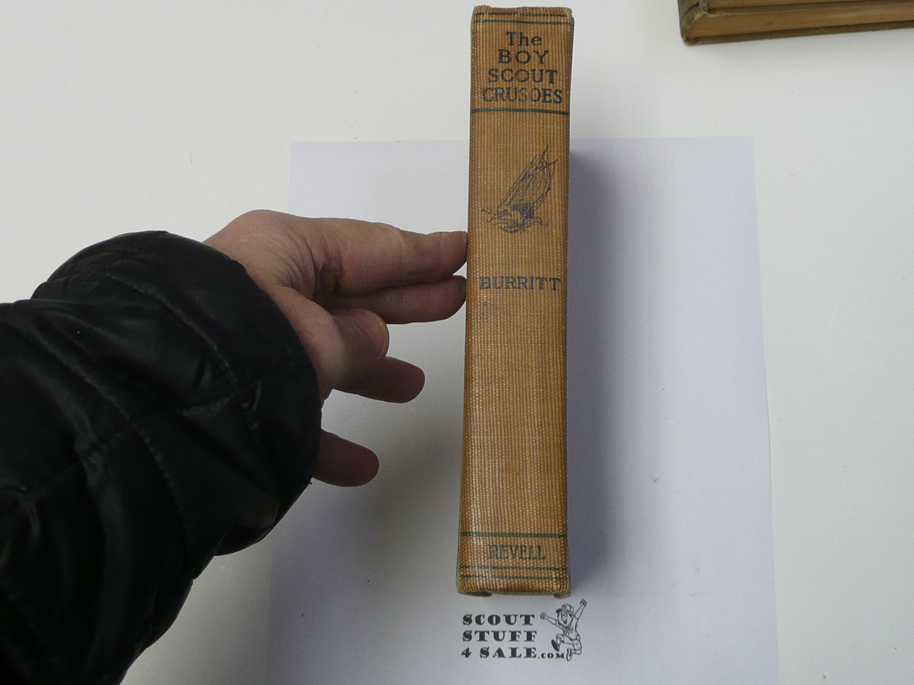 The Boy Scout Crusoes, By Edwin C. Burritt, 1916, Boy Scout Story Book