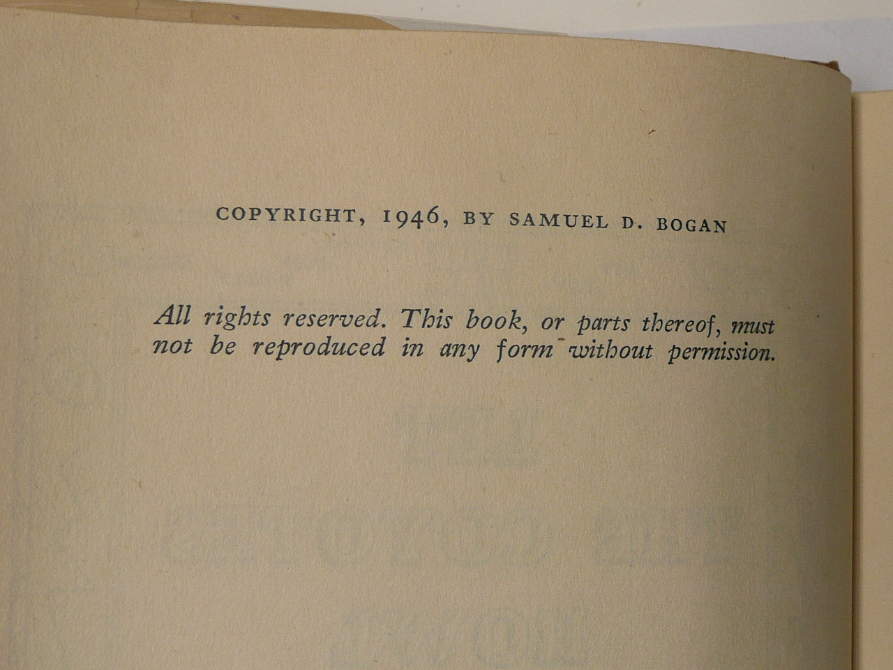 Let The Cyotes Howl...A Story of Philmont Scout Ranch, By Samuel D. Bogan, 1946, Hardbound with Dust Jacket, Boy Scout Story Book