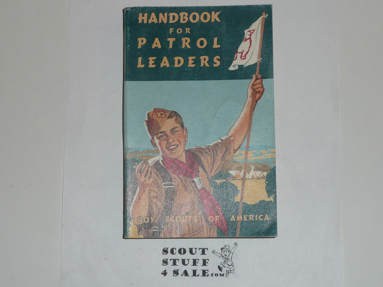 1950 Handbook For Patrol Leaders,  World Brotherhood (Second) Edition, Lite use, 12-50 printing