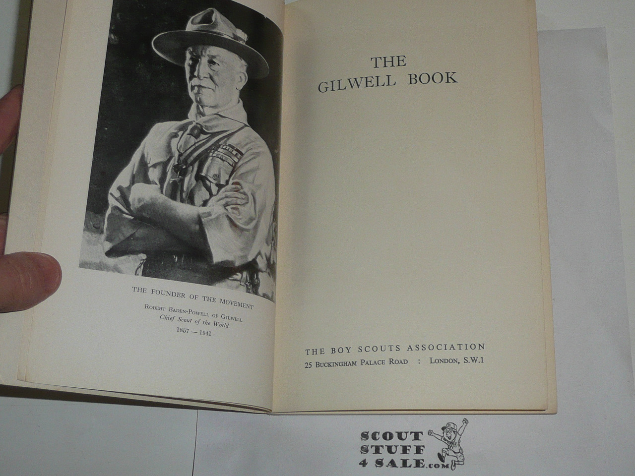 The Gilwell Book, 1965 Tenth Printing, Hardbound