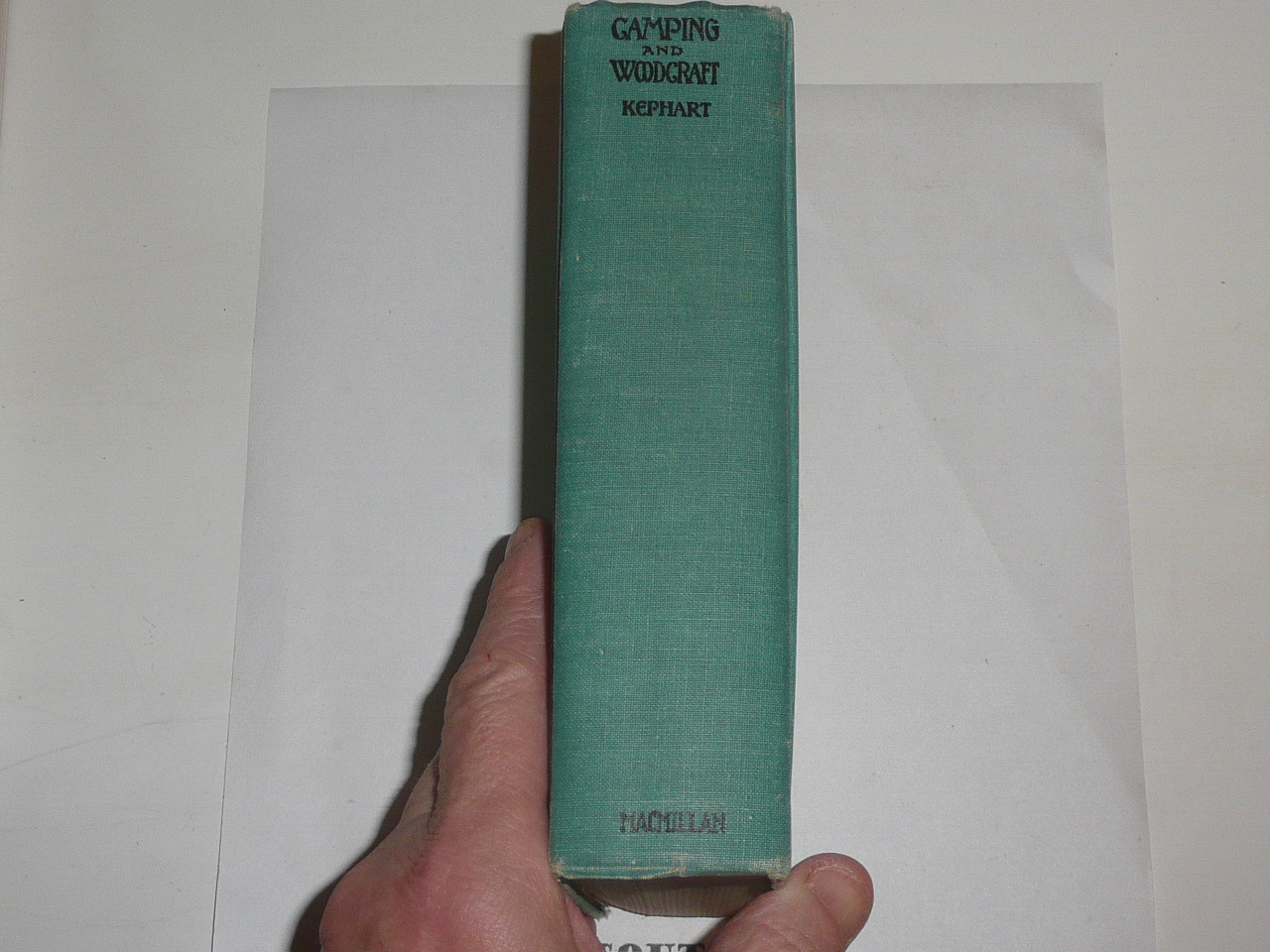 1960 Camping and Woodcraft, By Horace Kephart, Hardbound