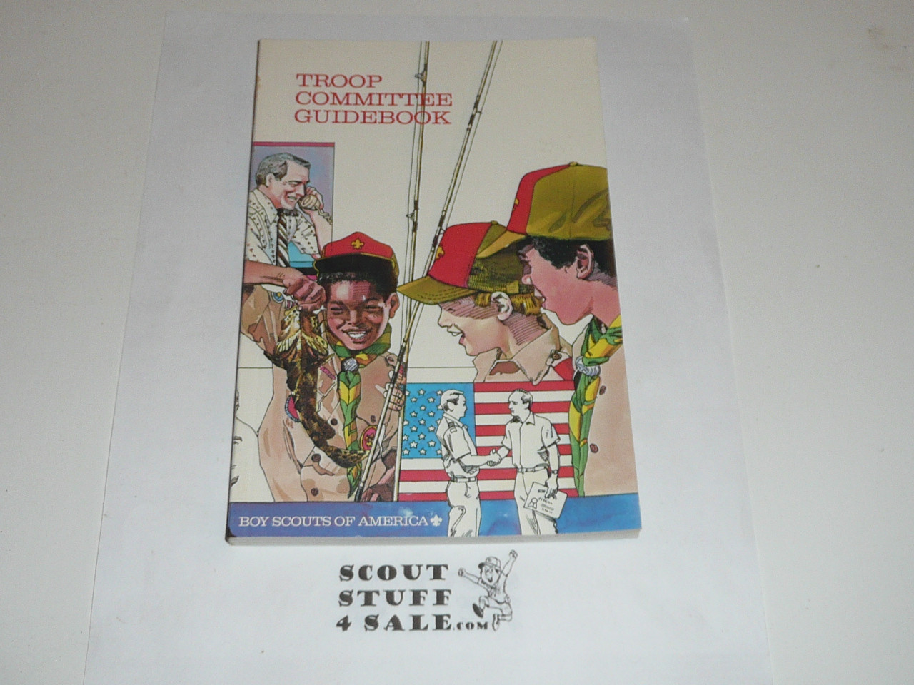 1989 Troop Committee Guidebook, 1989 printing, Very Good Condition