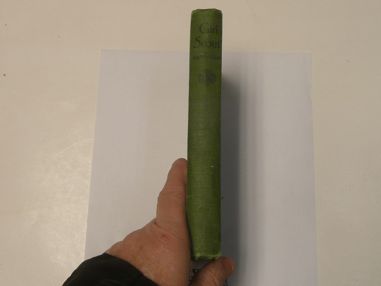 1930 Official Girl Scout Handbook, hardbound, 6-30 Printing