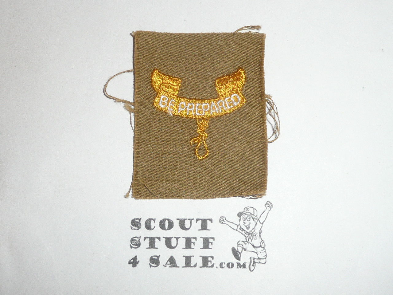 Second Class Rank Patch - 1940's - Tan Twill Type 7A