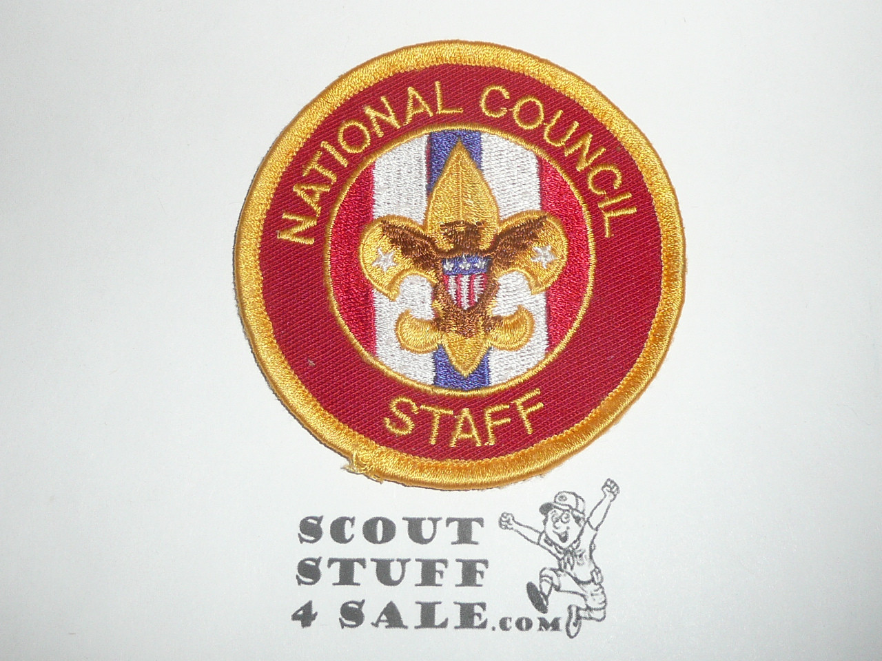 National Council Staff Patch, 2010 backing, Lite use