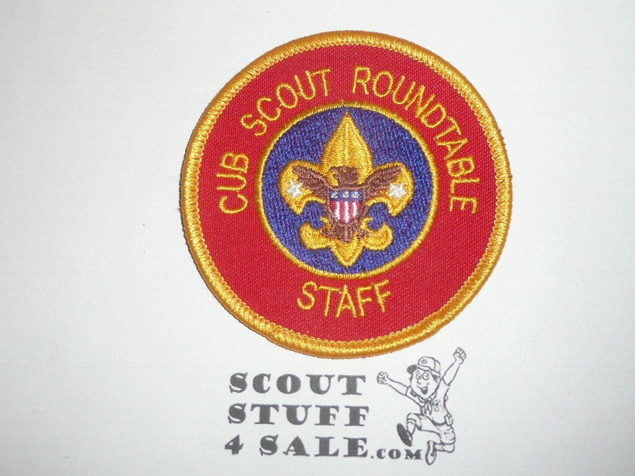 Cub Scout Roundtable Staff Patch (C-RS2), 1995-1996
