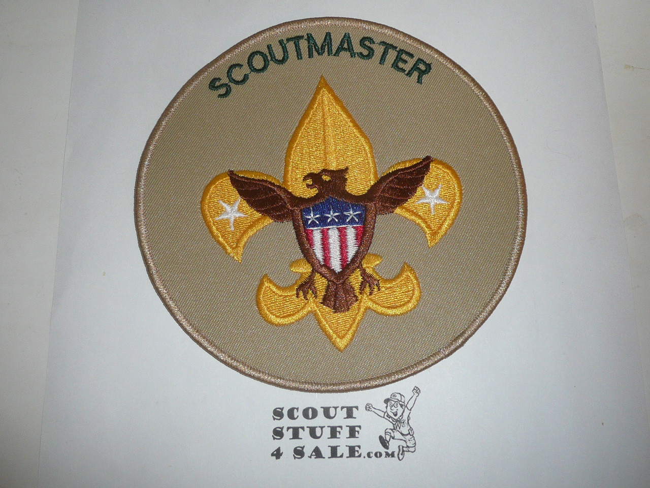 Scoutmaster 6" Jacket Patch