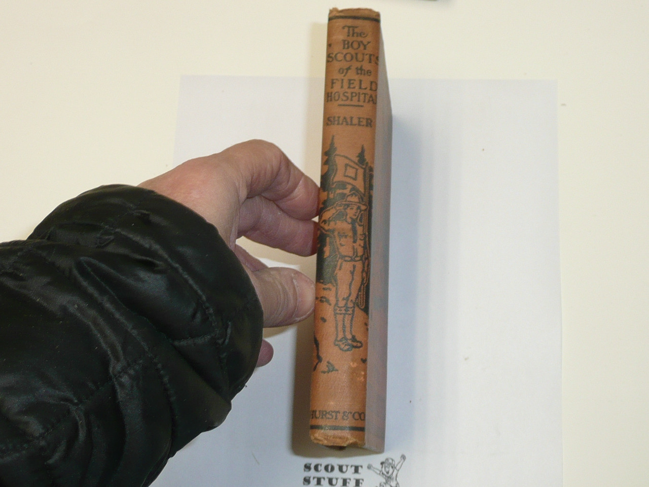 The Boy Scouts of the Field Hospital, by Robert Shaler, 1915 First Edition, Hardbound, Boy Scout Story Book