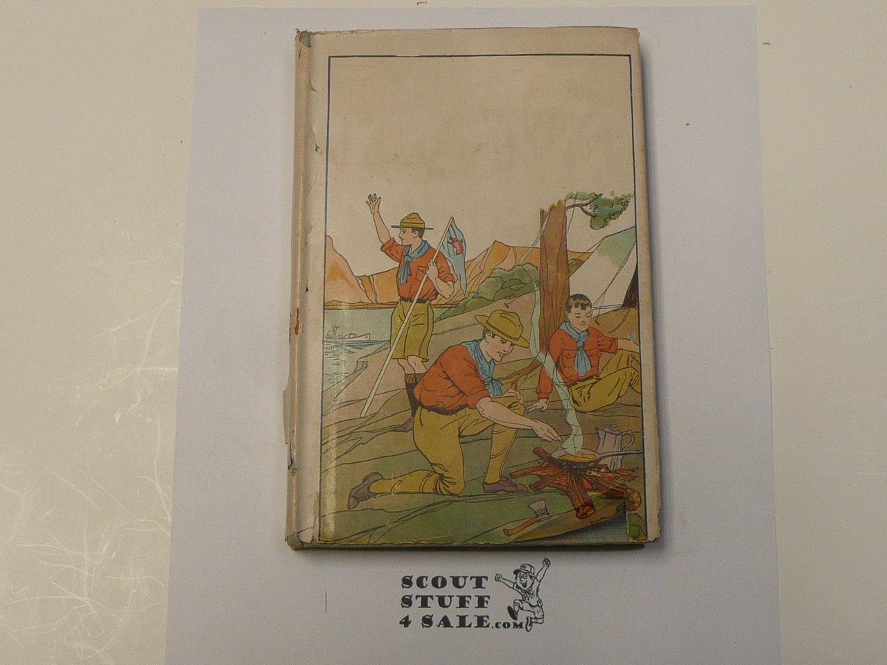The Boy Scouts and the Prize Pennant, by Robert Shaler, 1914 First Edition, Hardbound with Dust Jacket, Boy Scout Story Book