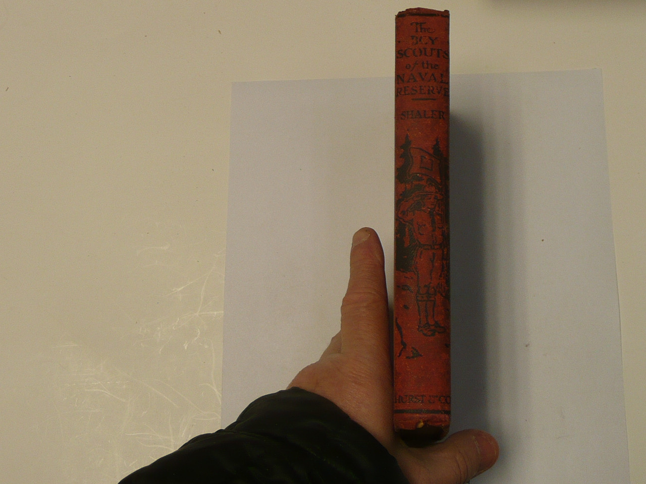 The Boy Scouts of the Naval Reserve, by Robert Shaler, 1914 First Edition, Hardbound, Boy Scout Story Book