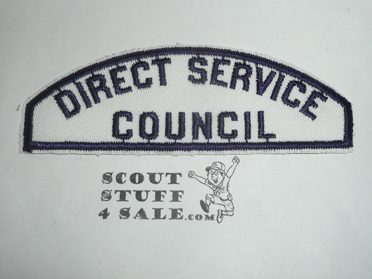 Direct Service Council White/Blue Sea Scout Council Strip - Scout