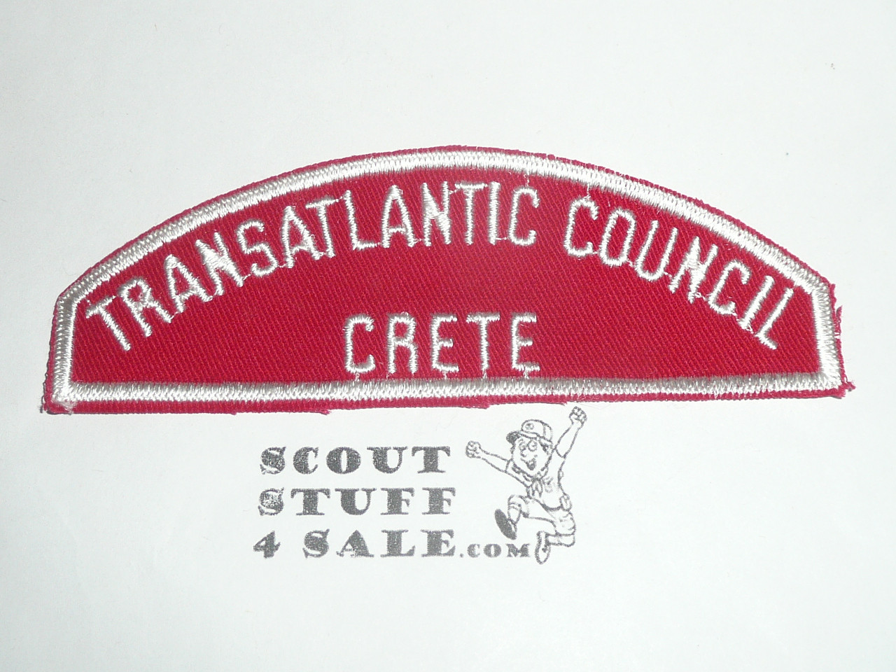 Transatlantic Council CRETE Red/White Council Strip