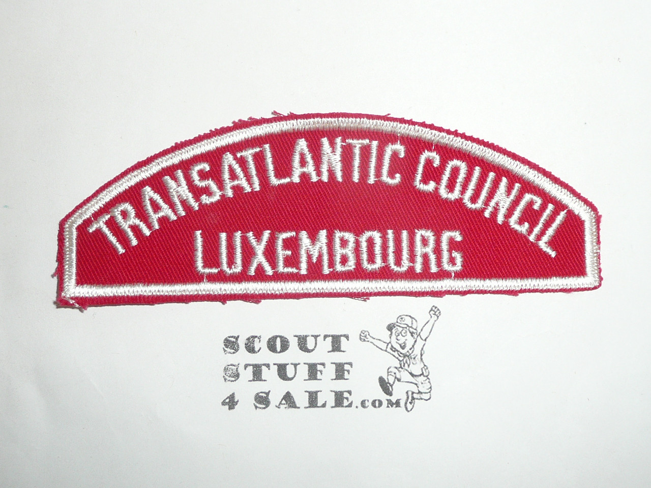 Transatlantic Council LUXEMBOURG Red/White Cncl Strip